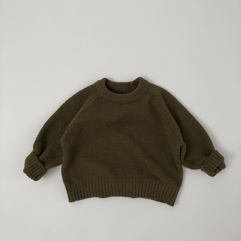 Baby &Toddlers' Warm Fleece One-Piece Sweater