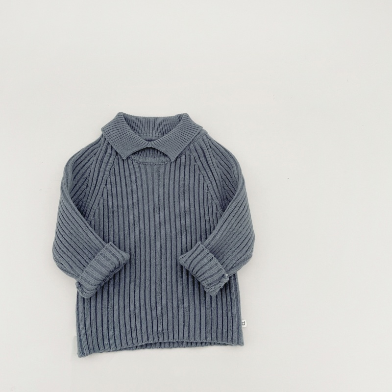 Baby and Toddler Warm Collared Sweater