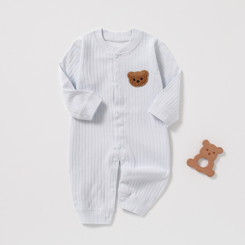 Baby Newborn Cute Animal Bear Pit Strip Romper