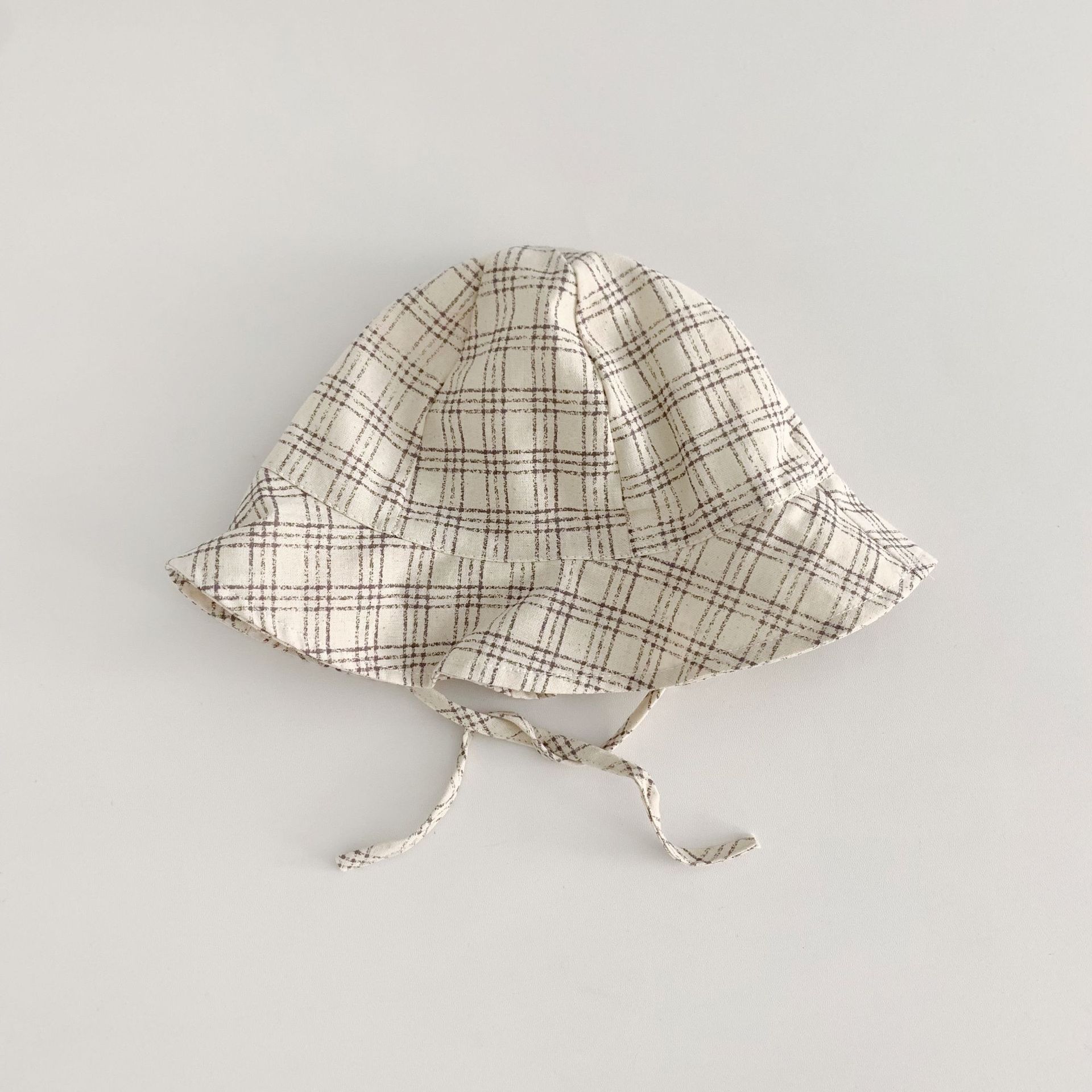 Baby Toddler Striped Polka Dot Checkerboard Bucket Hat