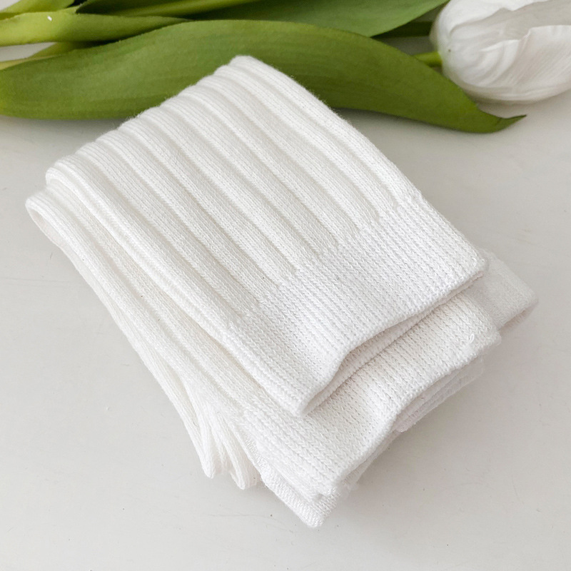 Baby & Kid Solid Color Ribbing Base layer Pants