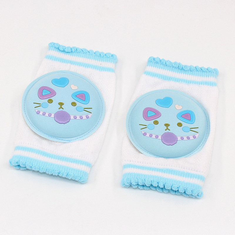 Baby Toddler Animal Mesh Slogan Non-Slip Knee Pads
