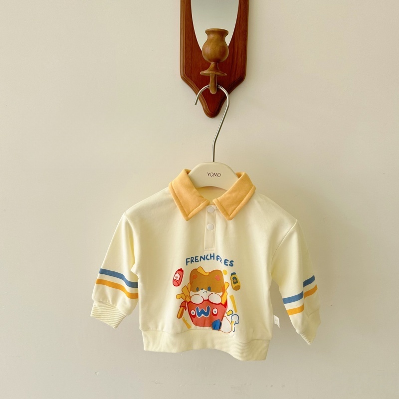Baby Toddler Colorblocked Long Sleeve Sweatshirt