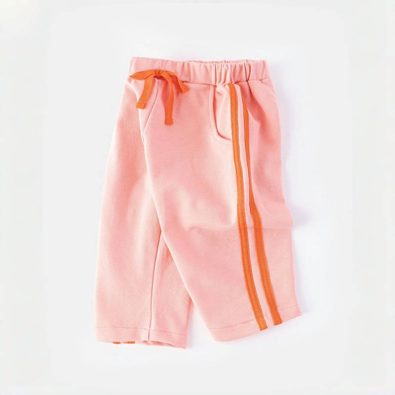 Baby Toddler Bow Tie Stripe Patchwork Pant