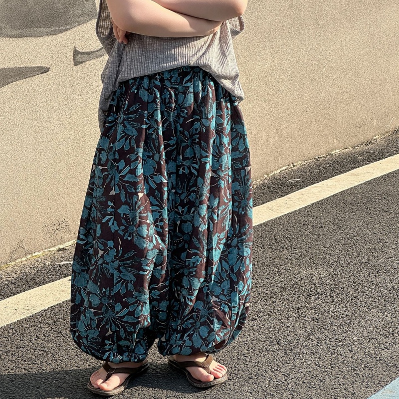 Toddler Boys Printed Cuffed Pants