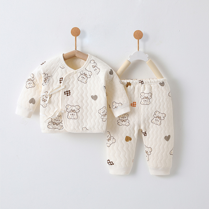 Baby Newborn 2 Piece Animal Bear Split Set