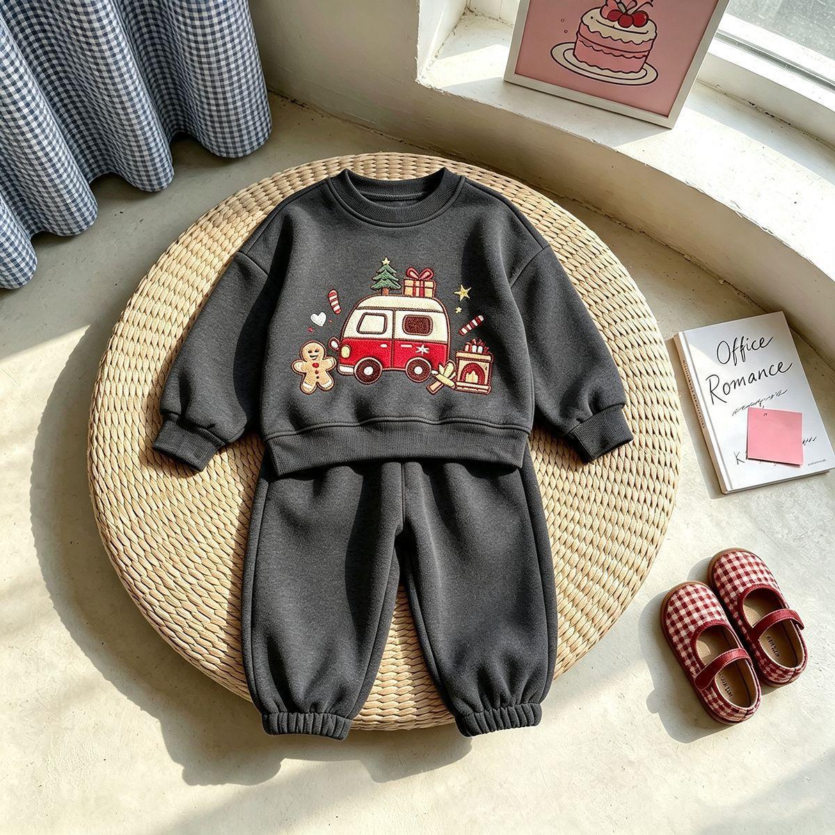 Kids Christmas Leisure 2-Piece Set