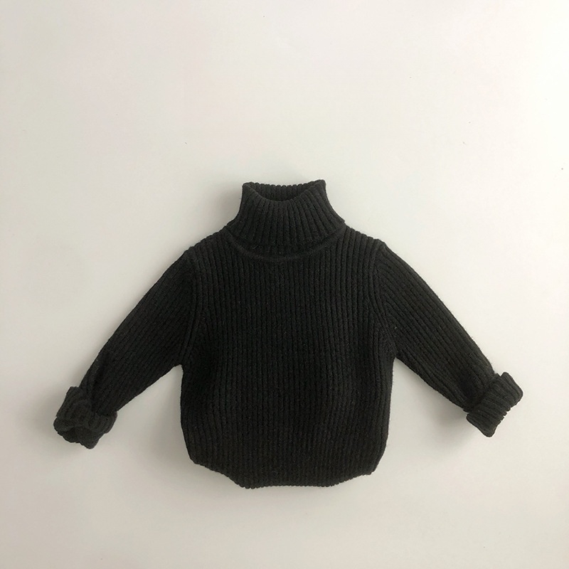 Baby & Kids Multi-Color High-Neck Base Layer Sweater