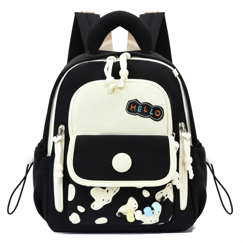 Kids Contrasting Colors Backpack for Preschool & School