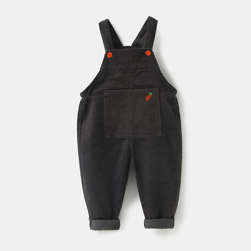 Baby Toddler Carrot Multicolor Overalls
