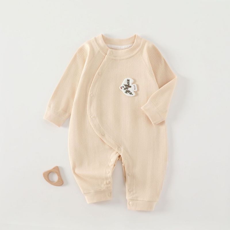 Baby Solid Color 3D Cartoon Romper