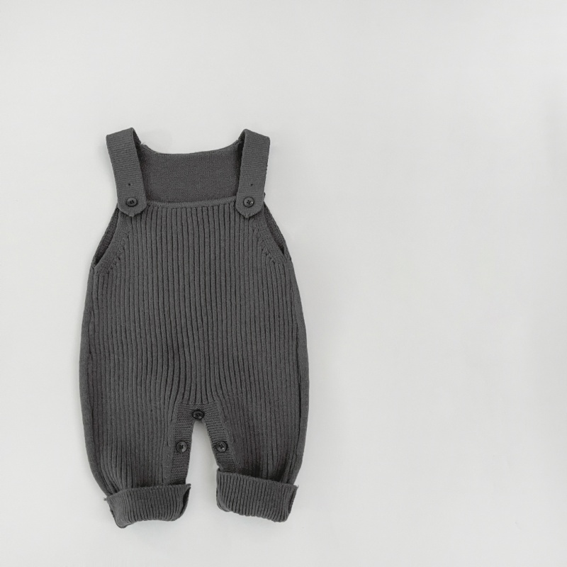 Baby Knit Sweater Overalls