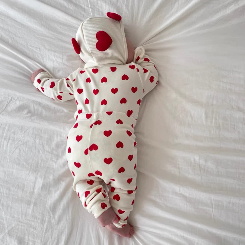 Baby Christmas Vest Hooded Romper