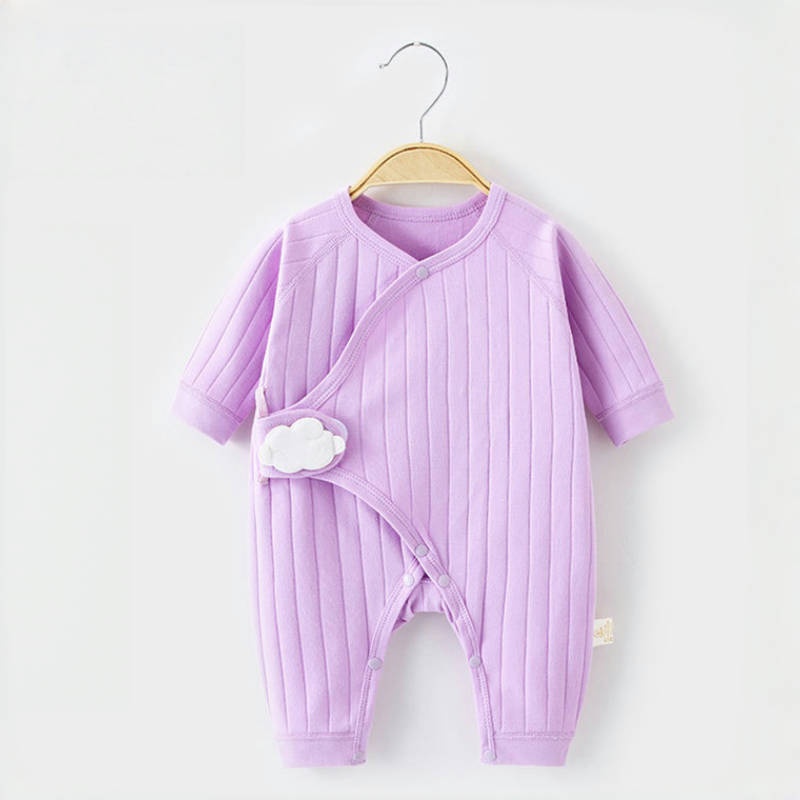 Baby Newborn Cloud Velcro Romper