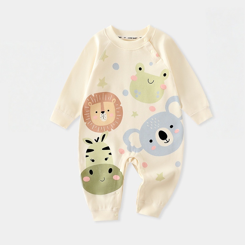 Baby Toddler Zookeeper Print Romper