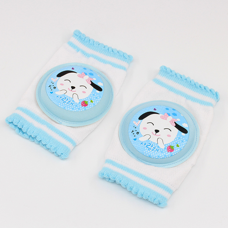 Baby Toddler Animal Mesh Slogan Non-Slip Knee Pads