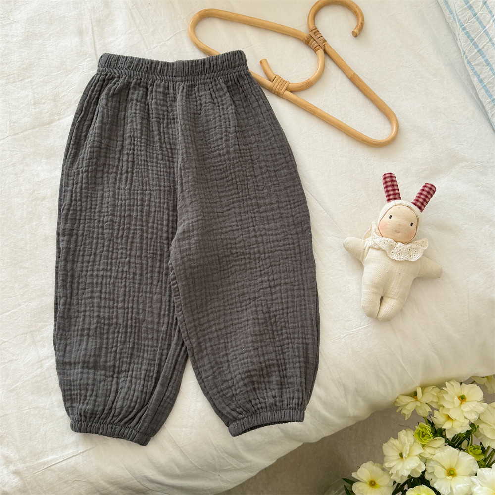 Baby& Kid Solid color Lantern Pants