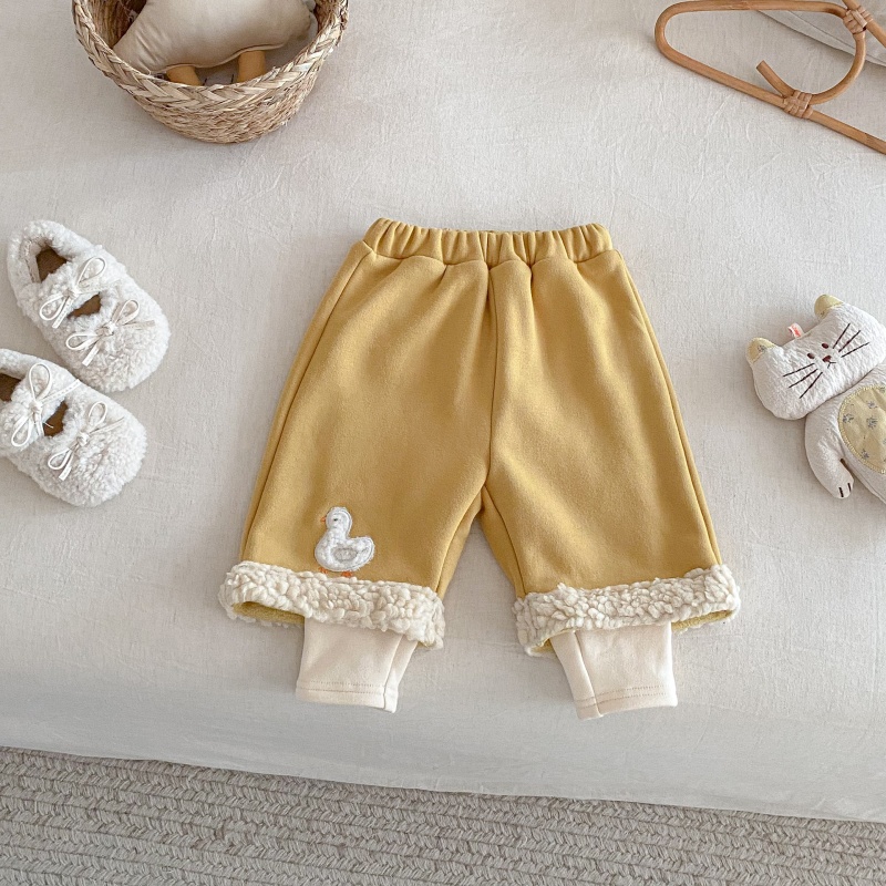 Baby Toddler Yellow Duck Coat and Pants 