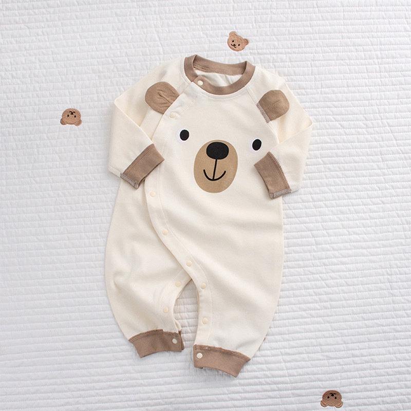 Baby Bear & Koala Print Romper 