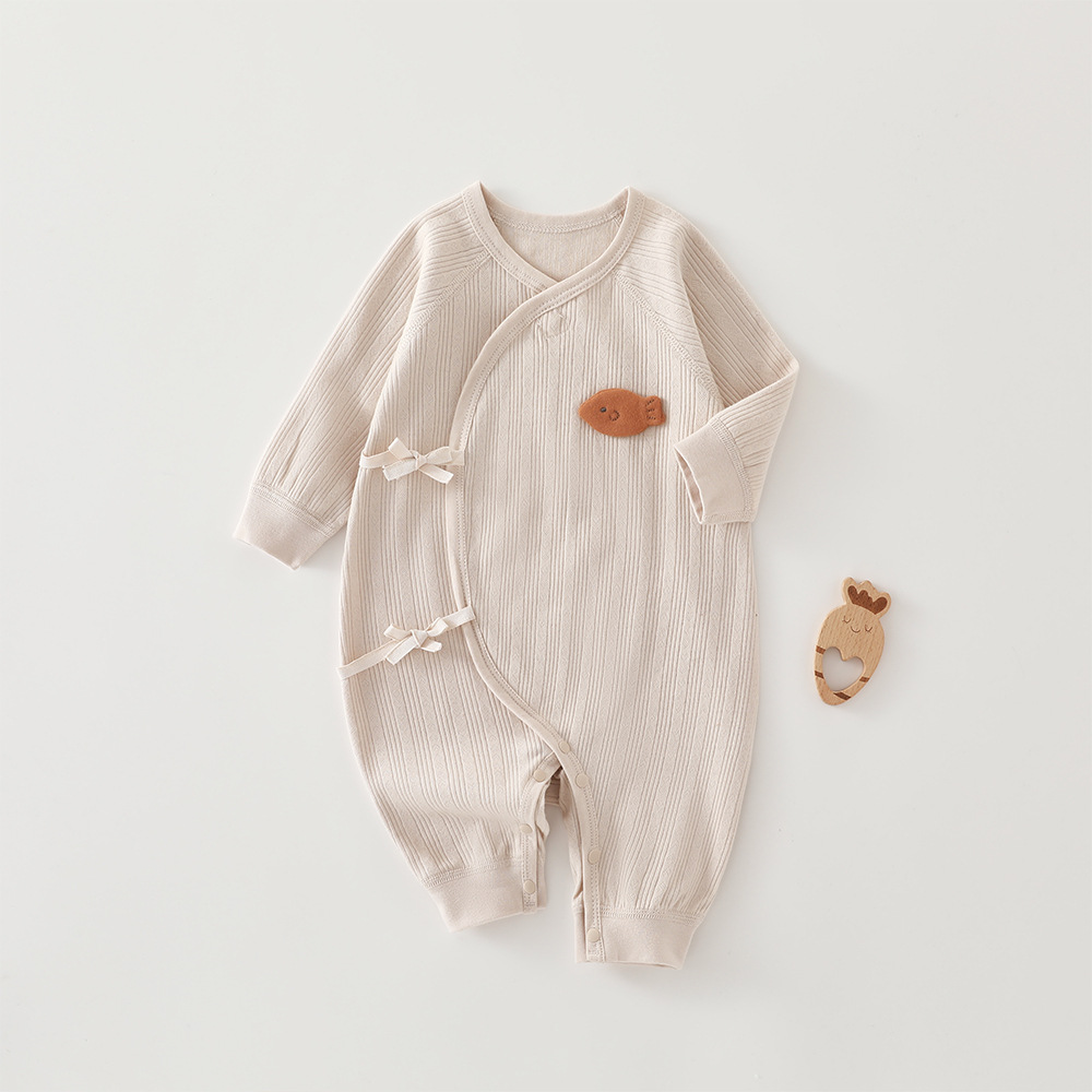 Baby Little Fish Bow Onesie