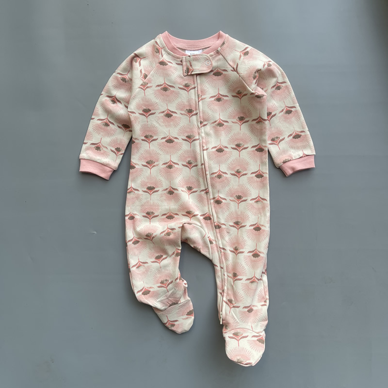 Baby Newborn Dandelion Full Print Romper