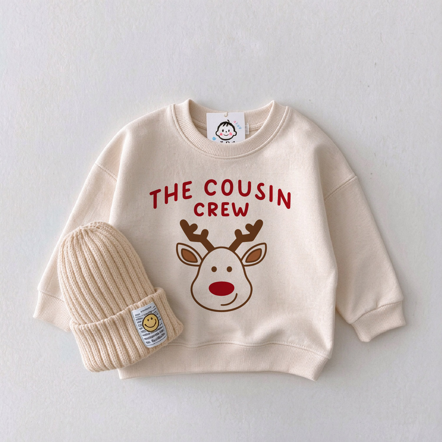THE COUSIN CREW Family Christmas Reindeer Sweatshirt