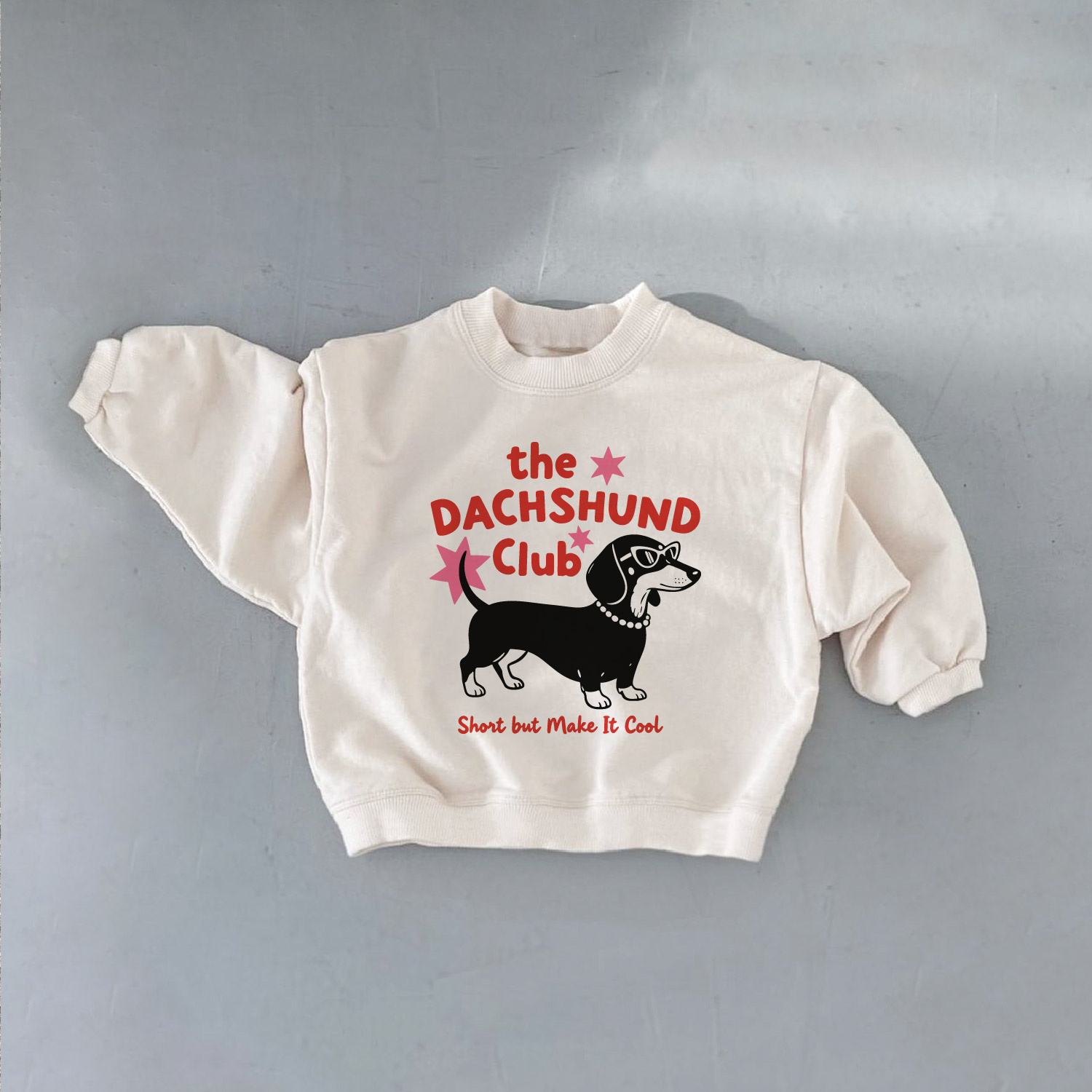 THE DACHSHUND CLUB Baby & Kids Sunglasses Dog Sweatshirt
