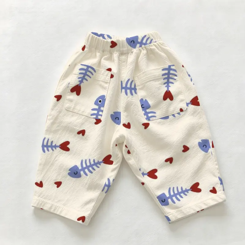 Baby & Toddler Herringbone Print Casual Pants