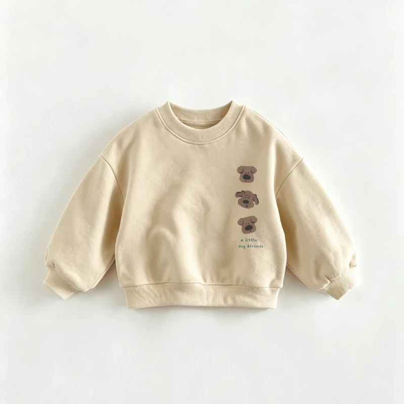  THREE PUPPY Baby &  Sweatshirt