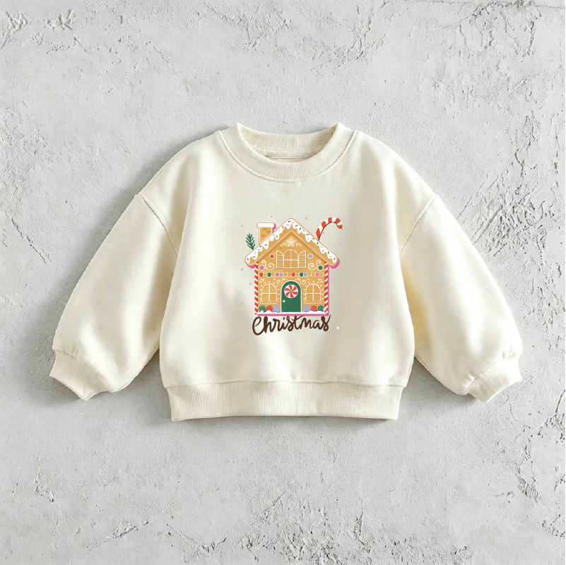 Baby & Toddler Gingerbread House Christmas Sweatshirt