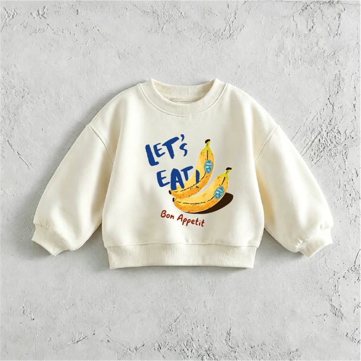 Baby & Toddler Banana Fruit Print & Kids Sweatshirt