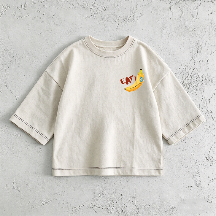 THAT'S BANANAS Baby & Kids Print Front & Back T-Shirt (6M-12Y)