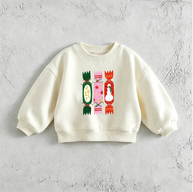 Baby & Toddler Christmas Candy Print Sweatshirt