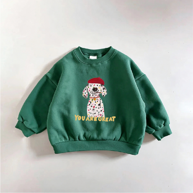 YOU ARE GREAT Baby & Kids dog Sweatshirt