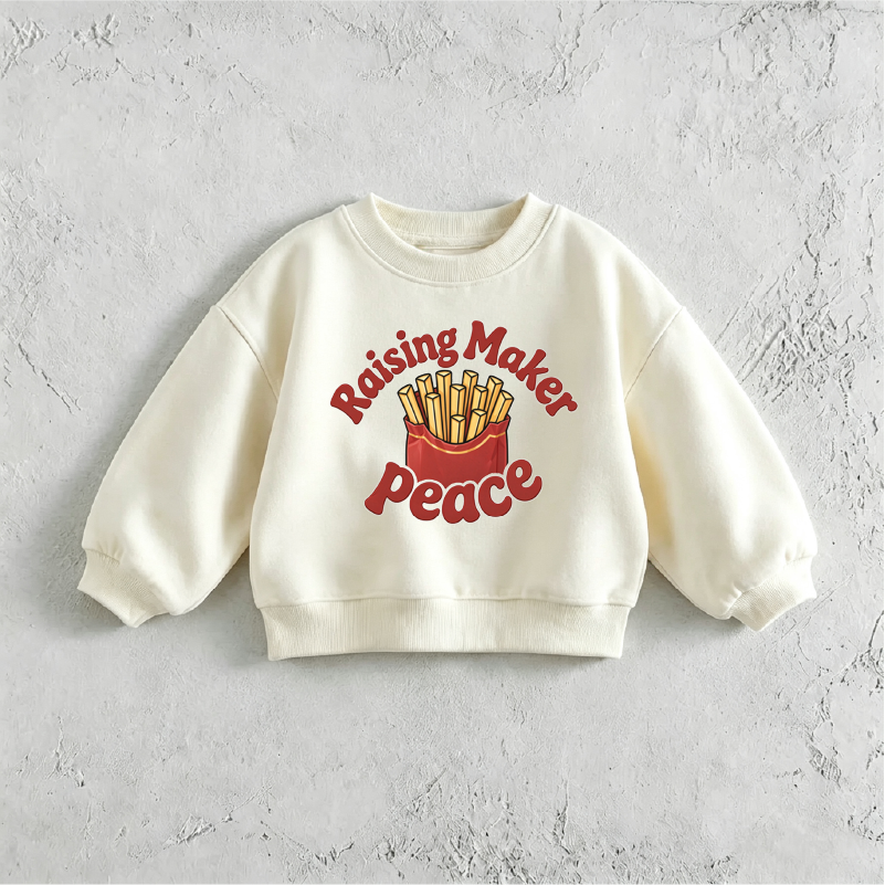 Baby & Toddler French Fries Print Kids Sweatshirt