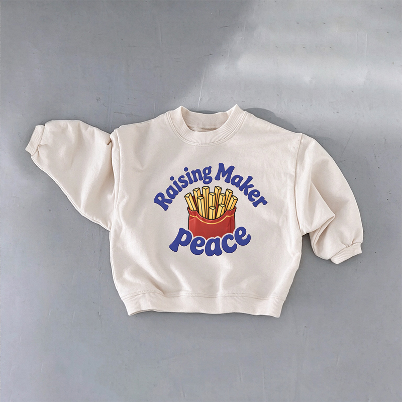Baby & Toddler French Fries Print Kids Sweatshirt