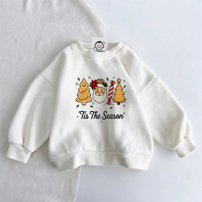 MERRY CHRISTMAS Baby Toddler Santa Sweatshirt