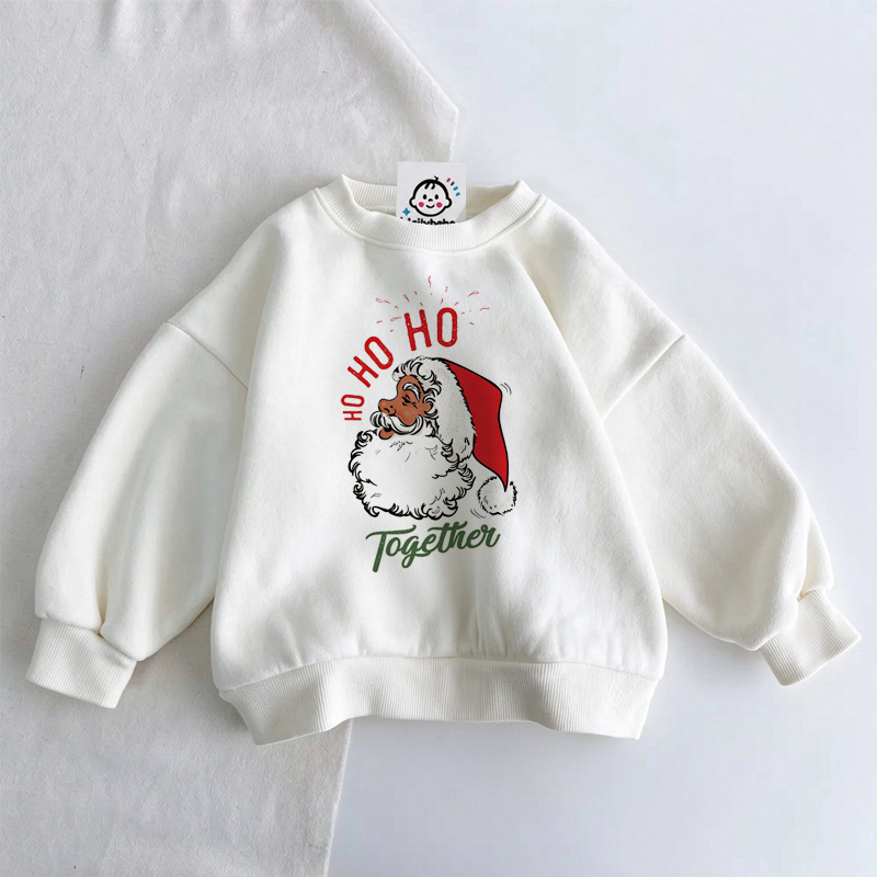 MERRY CHRISTMAS Baby Toddler Santa Sweatshirt