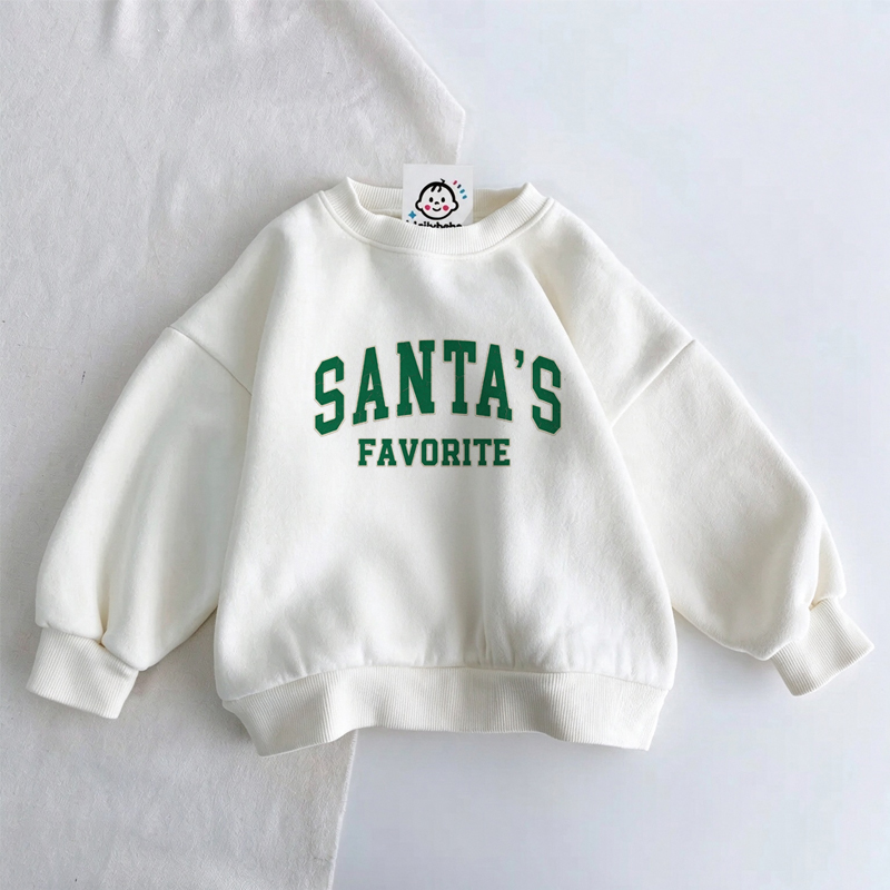 SANTA MERRY CHRISTMAS Baby Toddler  Sweatshirt