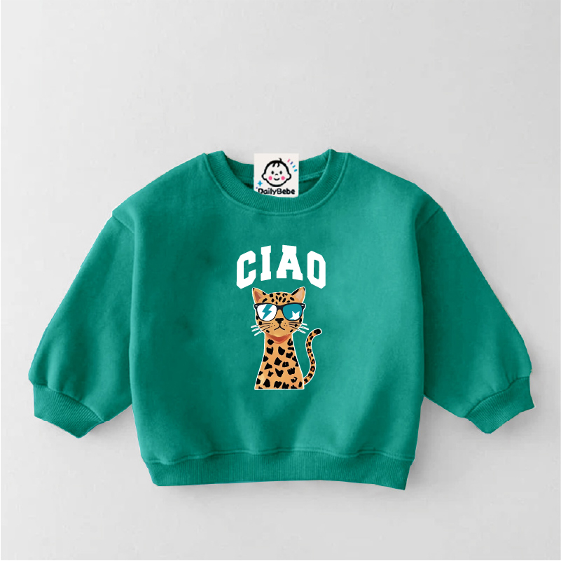 CIAO Baby & Kids Cat Sweatshirt