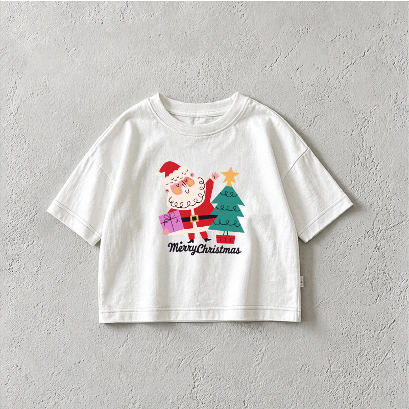 DailyBebe Baby & Kids Santa Claus And Gifts T-Shirt 