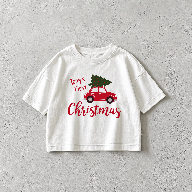 DailyBebe Baby & Kids Tommy's First Christmas T-Shirt 