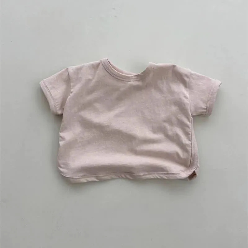 Baby Comfort Solid Color Simple T-shirt
