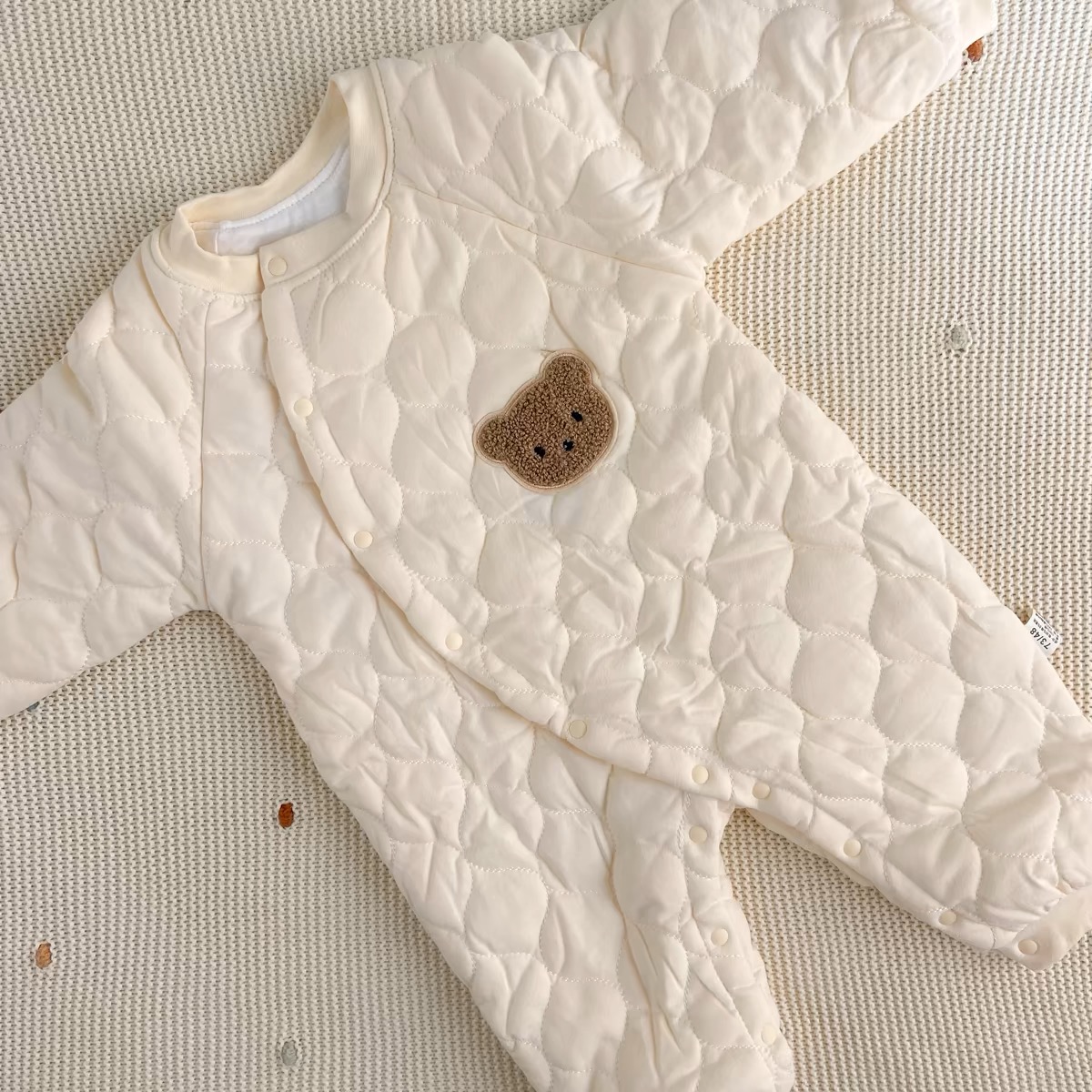 Baby Newborn Warm Bear Crawling Suit