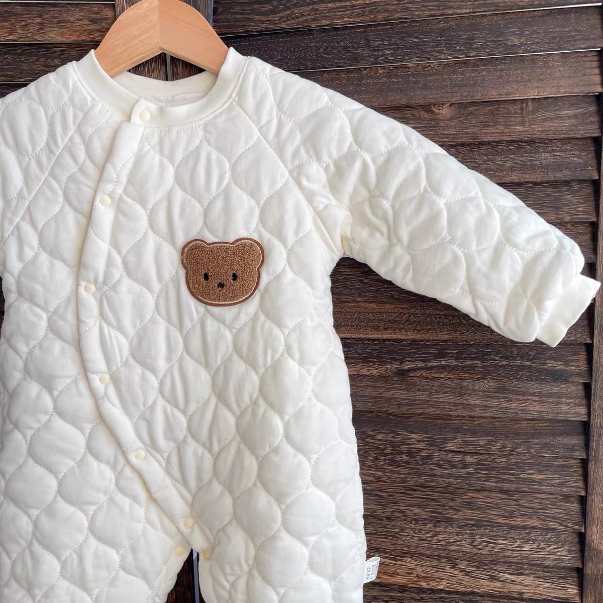 Baby Newborn Warm Bear Crawling Suit