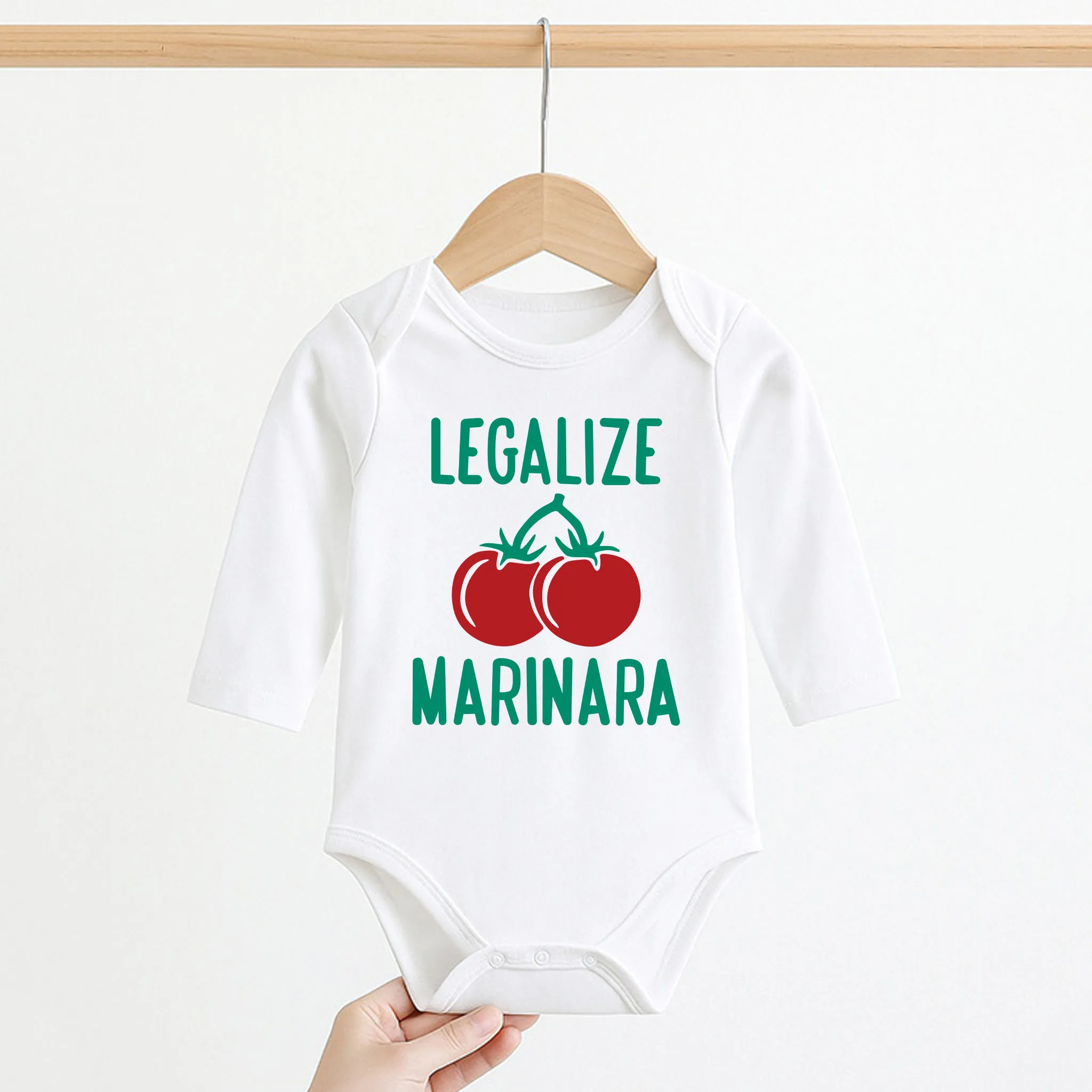 LEGALIZE MARINARA Baby Tomato Romper