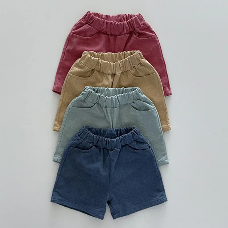 Toddler Plain Simple Basic Shorts
