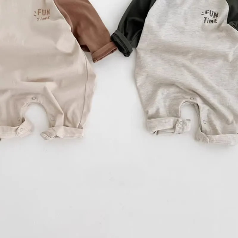 FUN TIME Baby Raglan Romper
