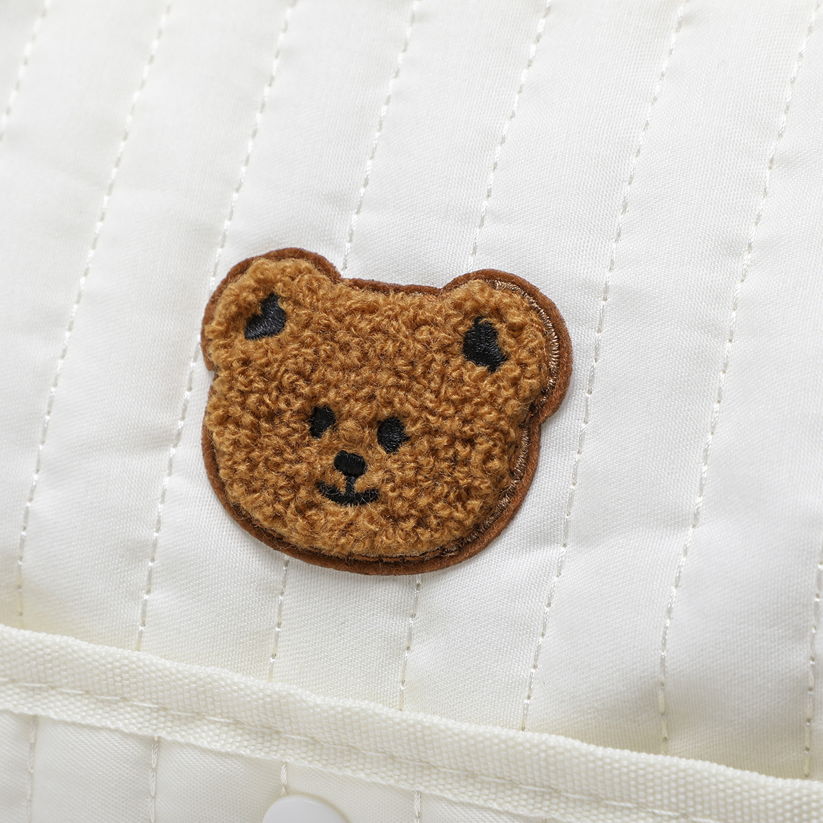 Mama and Me Large Capacity Little Bear Embroidery Handbag