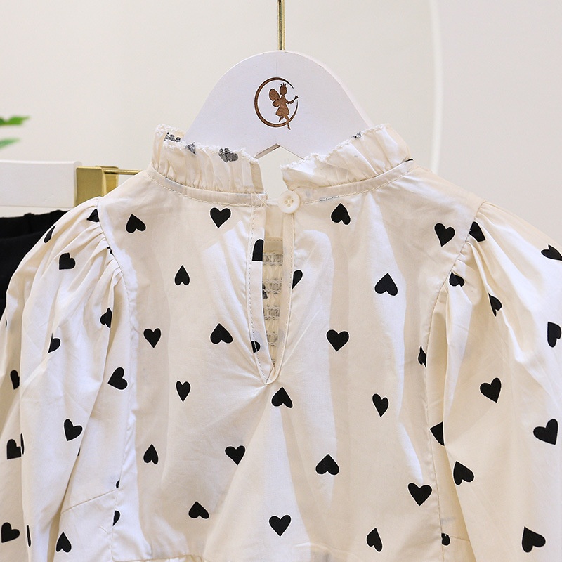 Baby Toddler Girls Doll Shirt and Flared Pants 2-Piece Set